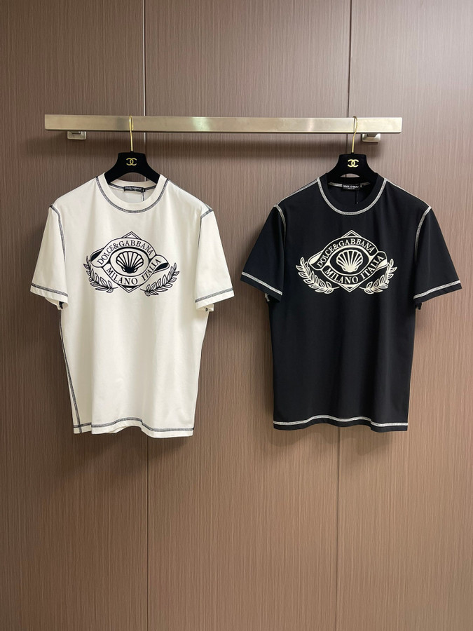 Dolce & Gabbana T-shirt big logo knit 2 color