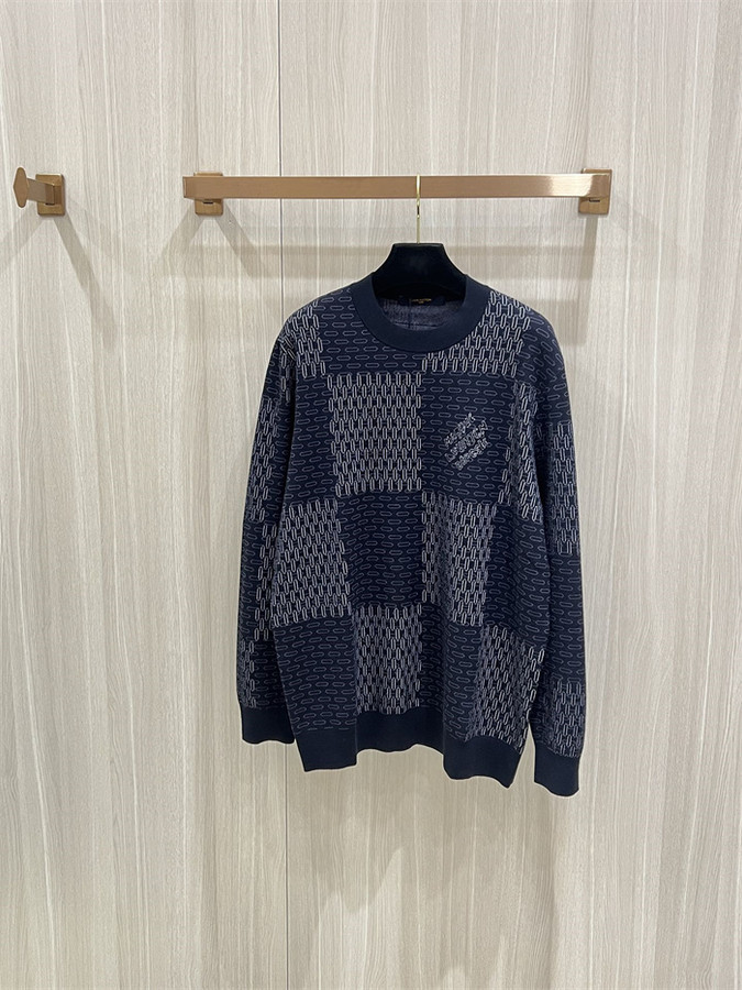 LV 2024fw 1V Sweater Top Version black