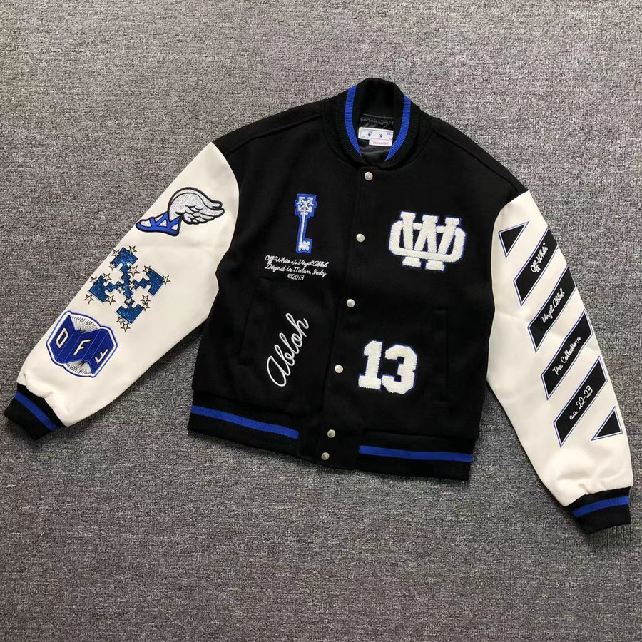 OFFWHITE JACKET BLUE