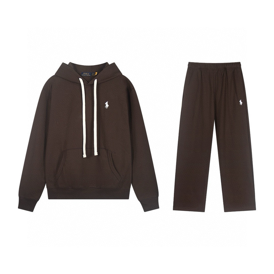 RALPH LAUREN POLO TRACKSUIT BROWN