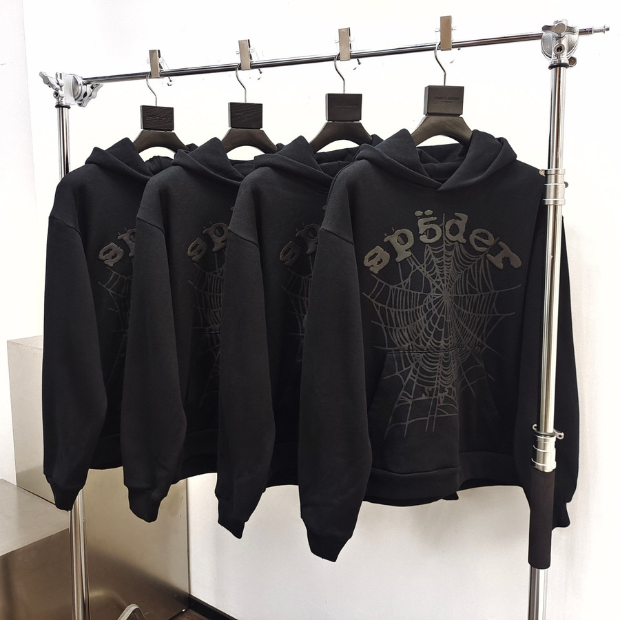 SP5DER ZIPPER BLACK 25ss