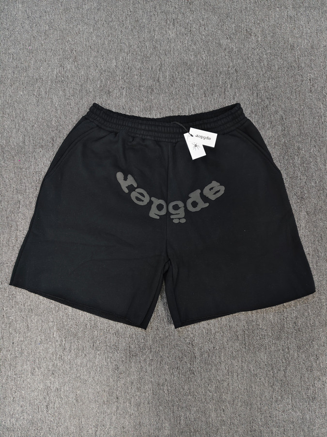 Sp5der shorts black