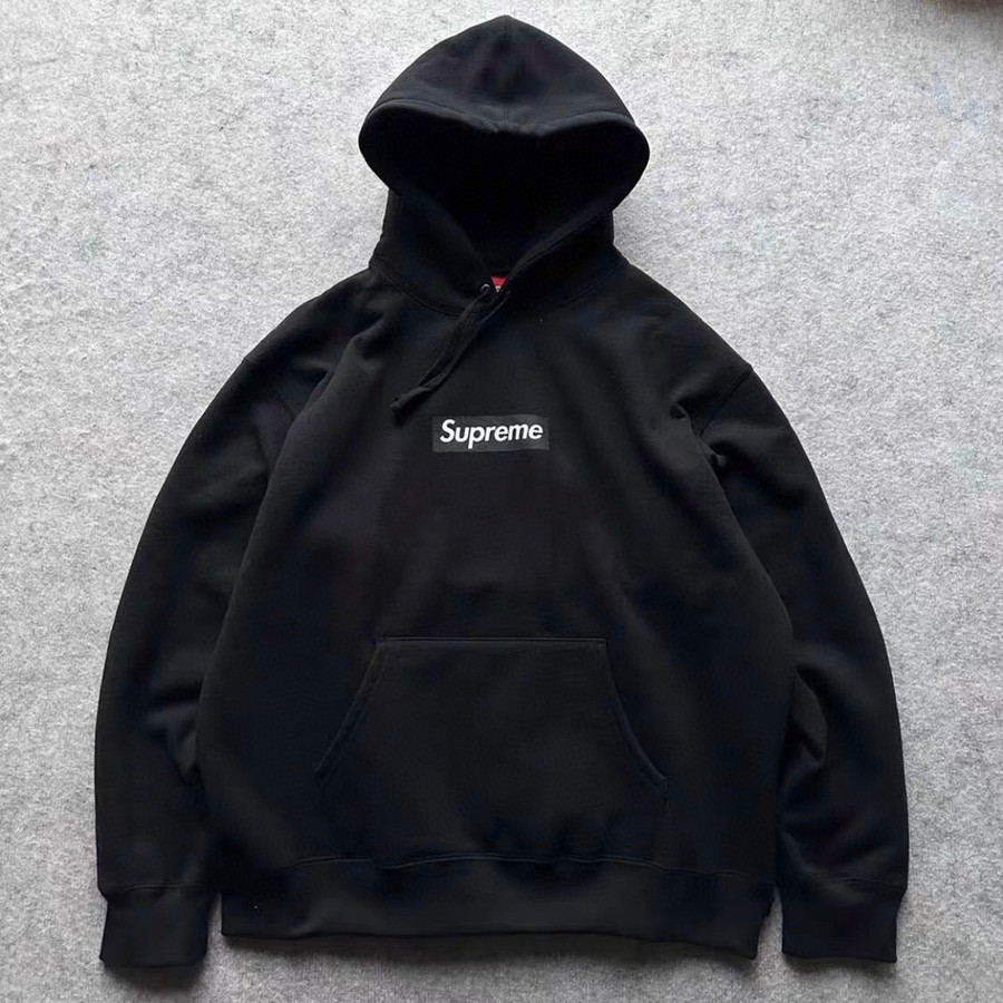 SUPREME HOODIE BLACK