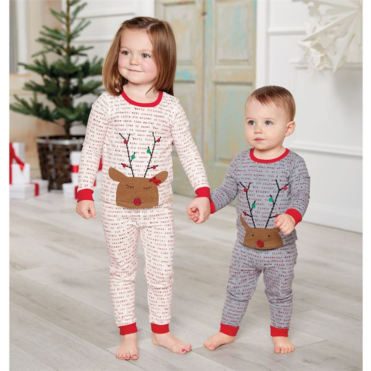 Rudolph sales baby pajamas