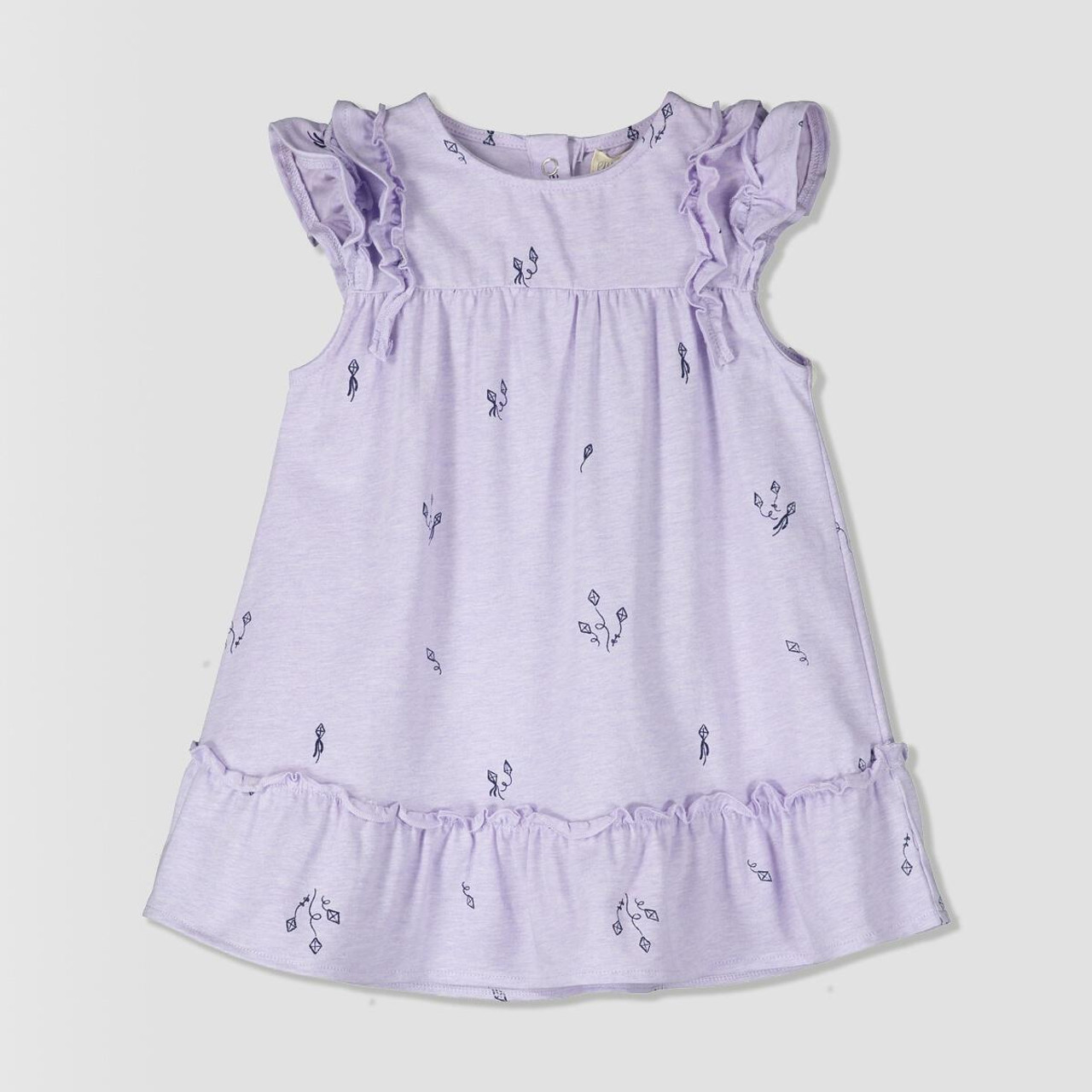 Ettie + H Aswen Dress in Lavender Kites - SnapdragonsBaby