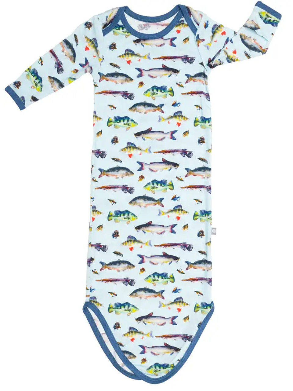 Fishing Baby Gown 