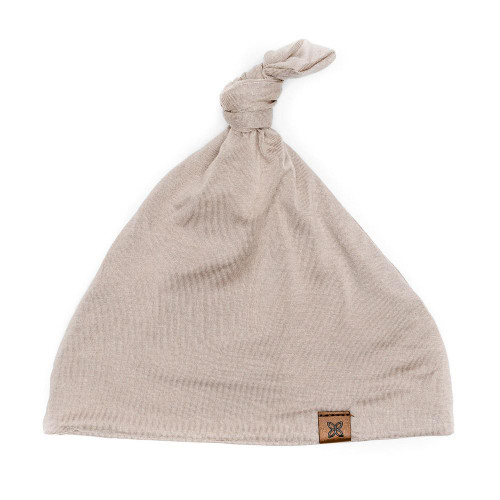 Papillon Bebe Knotted Hat in Fawn 