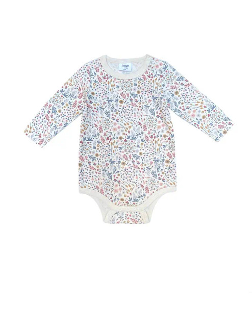 PNW Baby Longsleeve Bodysuit- Mountain Meadow