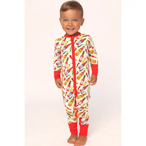 Southern Slumber Hot Sauce Double Zipper Bamboo Sleeper