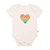 Finn + Emma Organic Cotton Graphic Bodysuit -- Loved Rainbow Heart