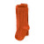 Little Stocking Co Persimmon Cable Knit Tights