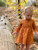 Ettie + H Mirren Dress in Pumpkin Leaves