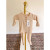Stroller Society Top & Bottom Outfit  -- Sand