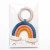 Getting Sew Crafty Macrame Rainbow Teether -- Party