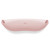 Ali + Oli   Silicone Baby Bib Roll Up & Stay Closed (True Pink)