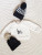 Huggalugs "hi" Sweater -- Natural with Black Letters