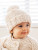 Huggalugs Natural Garter Stitch Knit Beanie Hat