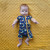 Emerson & Friends Out of This World Space Bamboo Baby Shortie Romper FINAL SALE