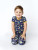 Emerson & Friends Out of This World Space Bamboo Short Sleeve Kids Pajamas  Set