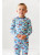 Macaron + Me Rescue Two Piece Long Sleeve Sleeve Jammies Bamboo Pajamas Set