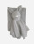 The Blueberry Hill Pique Blanket & Bunny Lovey, Grey Organic Cotton Baby Gift