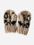 The Blueberry Hill Mittens in Cheetah Print