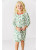 Macaron + Me Christmas Forest Bamboo Long Sleeve Swing Dress FINAL SALE