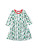 Macaron + Me Christmas Forest Bamboo Long Sleeve Swing Dress