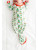 Macaron + Me Christmas Forest Bamboo Knotted Gown FINAL SALE