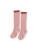 Little Stocking Co Lace Top Knee Highs in Blush + Mauve Lace