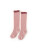 Little Stocking Co Lace Top Knee Highs in Blush + Mauve Lace