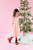 Ollie Jay Pocket Twirl Puff Dress in Scarlet Plaid FINAL SALE