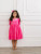 Ollie Jay Diana Dress in Confetti Pop (Bright Hot PInk)