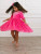 Ollie Jay Diana Dress in Confetti Pop (Bright Hot PInk)