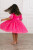 Ollie Jay Diana Dress in Confetti Pop (Bright Hot PInk)