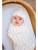 Harp Angel Boutique Bamboo Stretch Swaddle - Neutral Rectangle