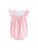 Lil Cactus Pretty Pink Easter Bunny Smocked Flutter Romper