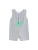 Lil Cactus Gray Gingham Golf Shortalls Romper