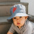 Huggalugs Lobster Chambray Bucket Sun Hat Baby & Toddler UPF 25+