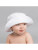 Huggalugs White Seersucker Bucket Sun Hat Baby & Toddler UPF 25+