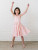 Ollie Jay Sofia Dress in Pink Berry Strawberry Pocket Twirl Dress