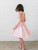 Ollie Jay Sofia Dress in Pink Berry Strawberry Pocket Twirl Dress