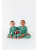 Macaron + Me Football Field Two Piece Long Sleeve Sleeve Jammies Bamboo Pajamas Set
