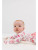 Macaron + Me Classic Pink Bows Bamboo Ruffled Bottom Footsie