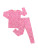 Macaron + Me Pink Leopard Long Sleeve Two Piece Jammies Bamboo Pajamas Set