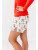 Macaron + Me Holiday Plush Shorts -- Candy Canes