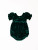 Ollie Jay Quinn Romper in Crushed Green Velvet