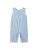 Lil Cactus Light Blue Nativity Smocked Overalls