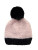 The Blueberry Hill Coco Beanie Hat in Pink/Black