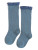 Little Stocking Co Lace Top Knee Highs in Denim